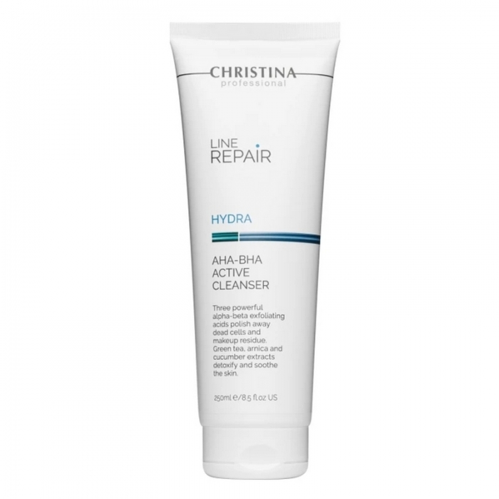 Очищающий гель с кислотами Christina Line Repair Hydra AHA-BHA Active Cleanser, 250 мл