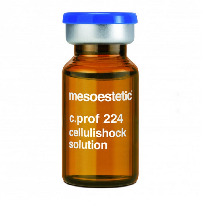 Антицелюлітний коктейль Mesoestetic с.prof 224 Cellullishock Solution, 10х10 мл