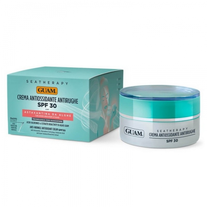 Крем від зморшок для обличчя з антиоксидантною дією Guam Seatherapy Crema Antiossidante Antirughe SPF30, 50 мл