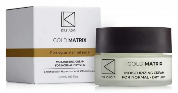 Зволожуючий золотий крем для нормальної/сухої шкіри Dr. Kadir Gold Matrix Moisturizing Cream For Normal/Dry Skin, 50 мл