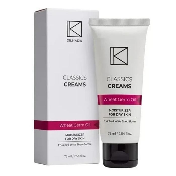 Увлажняющий крем с маслом Зародышей пшеницы для сухой кожи Dr.Kadir Wheat Germ Oil Moisturizer, 75 мл