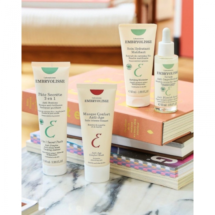 Інтенсивна маска, що розгладжує, для обличчя Embryolisse masque confort anti age - Фото 2