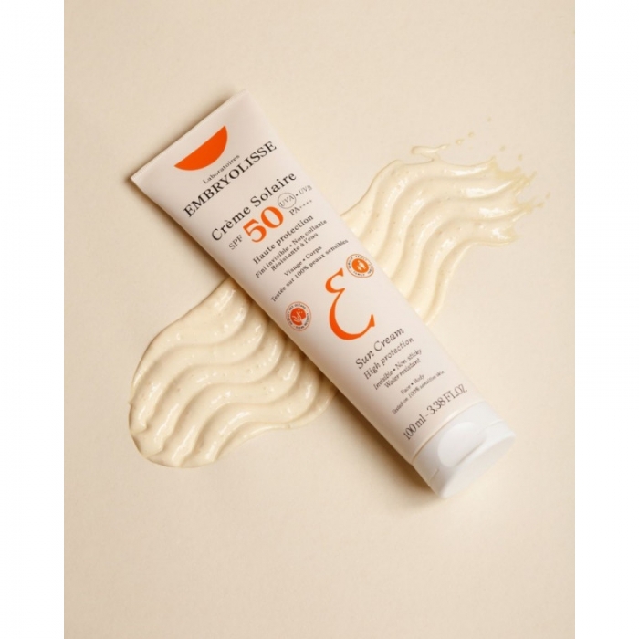 Сонцезахисний зволожуючий крем Embryolisse Sun Creme SPF50 - Фото 2