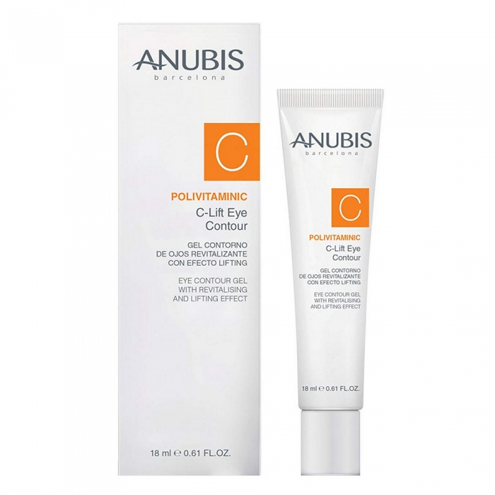 Антиоксидантний вітамінізуючий ліфтинг-гель для повік Anubis PolivitaminiC С-Lift Eye Contour, 18 мл