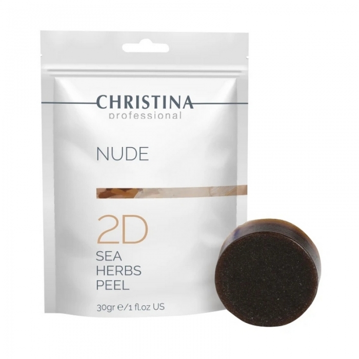 Коралловое пилинговое мыло для тела (шаг 2D) Christina Nude Sea Herbs Peel, 30 г