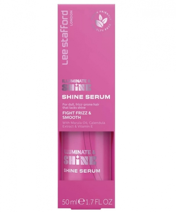Сыворотка для придания волосам блеска и гладкости Lee Stafford Illuminate and Shine Shine Serum, 50 ml - Фото 2