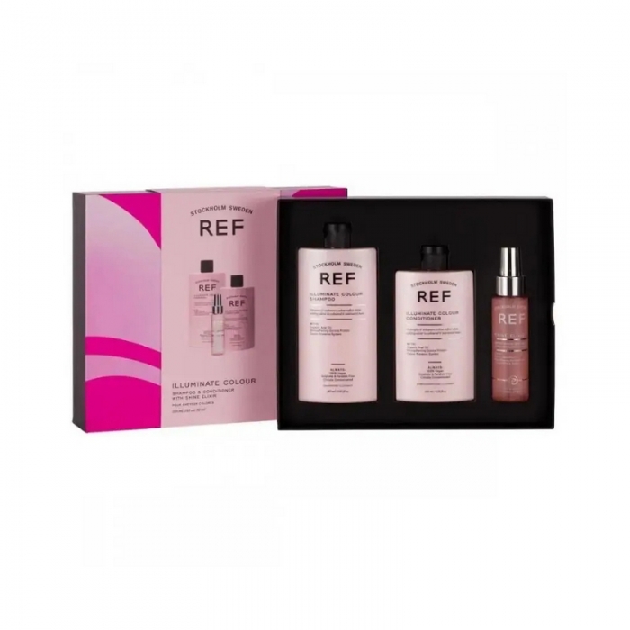 Подарунковий набір для фарбованого волосся REF Gift Box Illuminate Colour