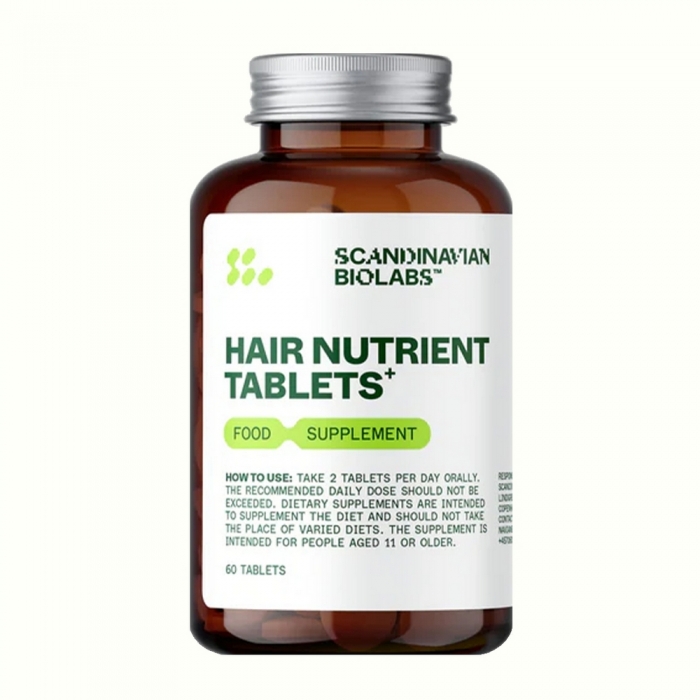 Живильні таблетки для волосся Scandinavian Biolabs Bio-Pilixin