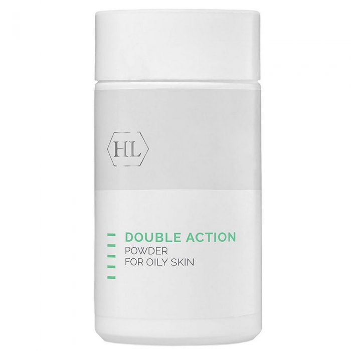 Захисна пудра для жирної шкіри Holy Land Double Action Powder, 45 г