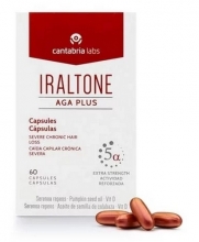 Капсули для росту волосся Cantabria Labs Iraltone AGA Plus, 60 капсул - Фото №1
