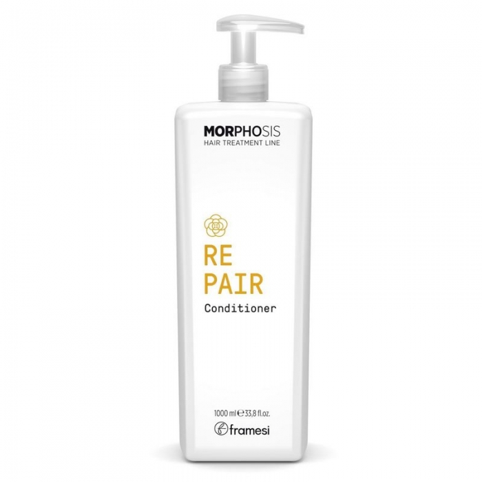 Восстановительный кондиционер для тусклых волос с маслом камелии Framesi Morphosis Repair Conditioner, 250 мл - Фото 3