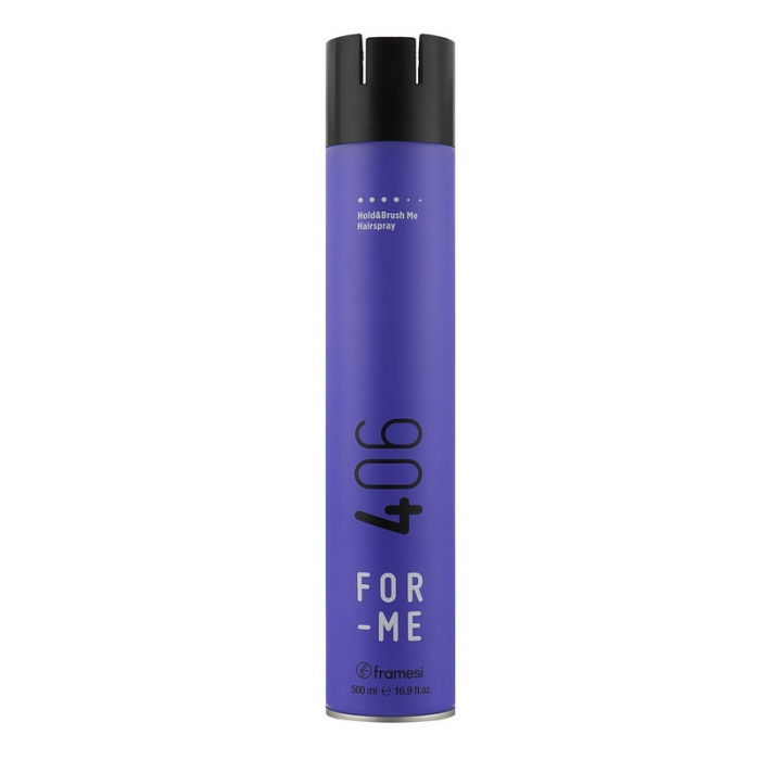 Лак для волос сильной фиксации Framesi For-me 406 Hold Brush Me Hairspray, 500 мл