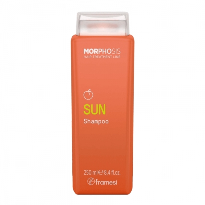 Шампунь для волос с защитой от УФ-луча с экстрактом персика Framesi Morphosis Sun Shampoo, 250 мл