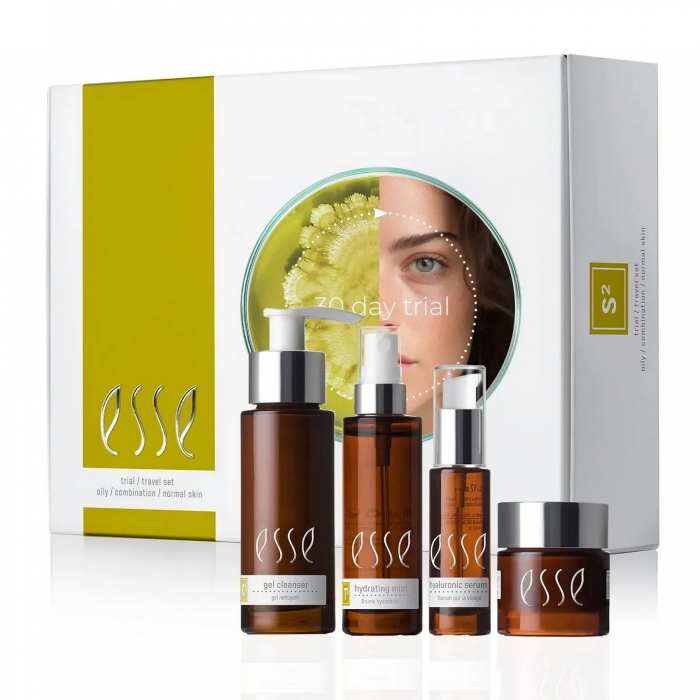 Стартовый набор для нормальной, жирной и комбинированной кожи Esse Normal/Oily/Combination Skin Set S2