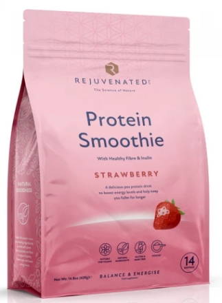 Cмузі Полуниця Protein Smoothie Strawberry Rejuvenated , 420 гр