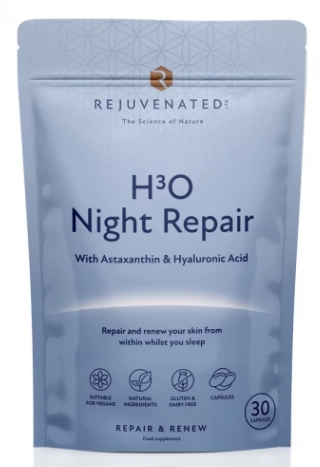 Активні капсули для нічного відновлення та зволоження шкіри H3O NIGHT REPAIR Rejuvenated Collagen