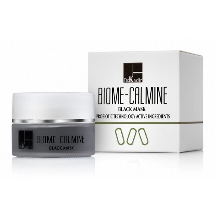 Черная маска для лица Dr.Kadir Biome Calmine Black Mask, 50 мл