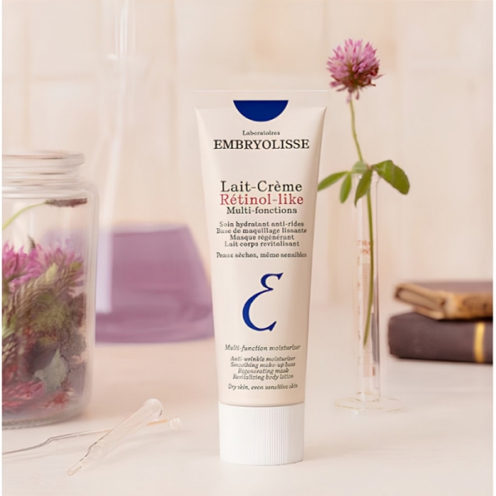 Активный крем-концентрат для лица с растительным ретинолом Embryolisse Lait-Creme Retinol-Like - Фото 4