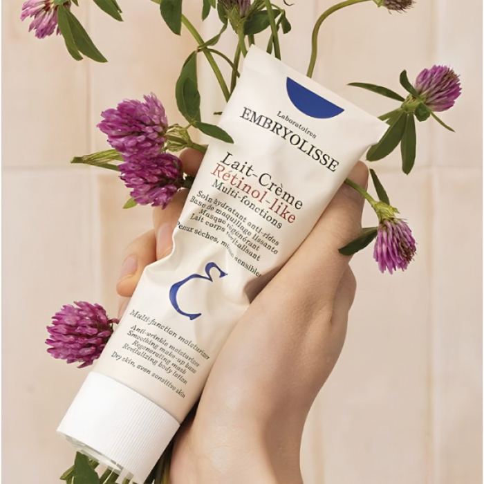 Активный крем-концентрат для лица с растительным ретинолом Embryolisse Lait-Creme Retinol-Like - Фото 3