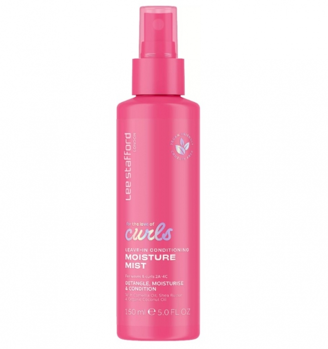 Увлажняющий спрей для вьющихся волос Lee Stafford For The Love Of Curls Curls Leave-In Conditioning Moisture Mist, 150 ml - Фото 1