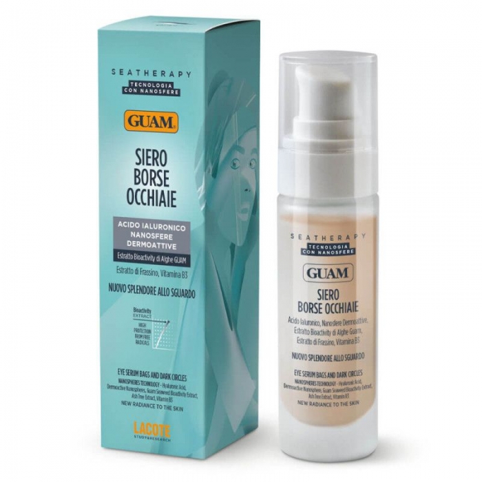 Сироватка від набряків та темних кіл навколо очей Guam Seatherapy Eye Serum, 30 мл