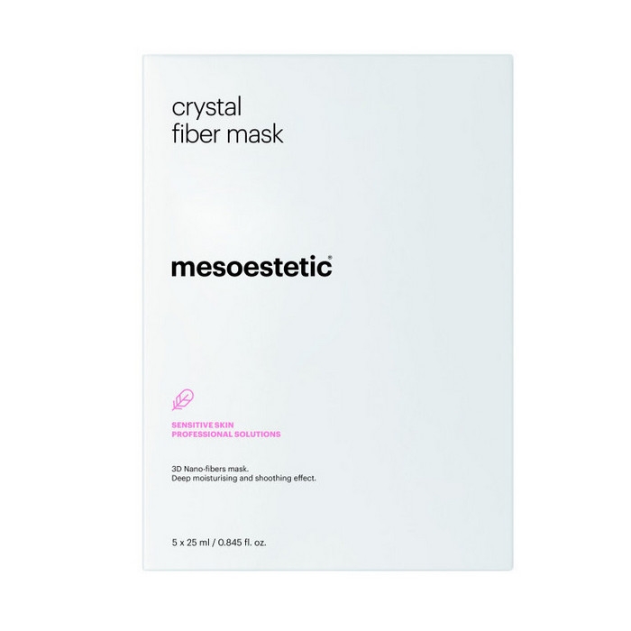 Пілінгова маска Mesoestetic Post Peel Crystal Fiber Mask, 5 шт х 25мл