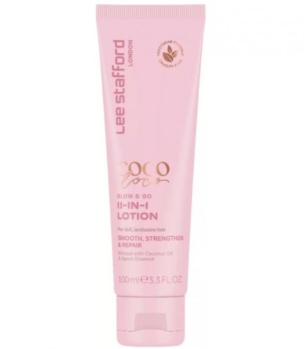 Лосьйон догляд для волосся 11 в 1 Lee Stafford Coco Loco Blow and Go 11-in-1 Lotion, 100 ml - Фото 1