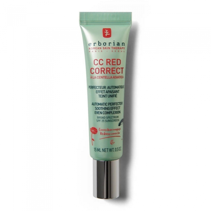 Корректирующий крем для лица Erborian СС Red Correct, 15 мл - Фото 1