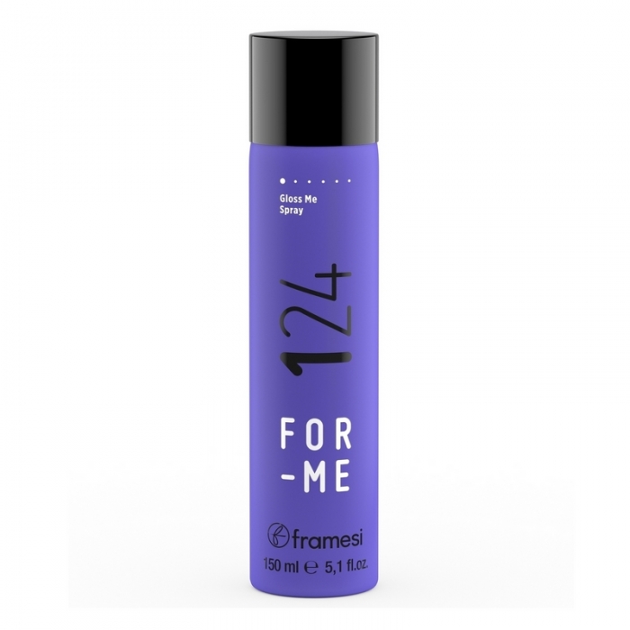 Спрей для блеска и объема с антистатическим эффектом Framesi For-me 124 Gloss Me Spray, 150 мл