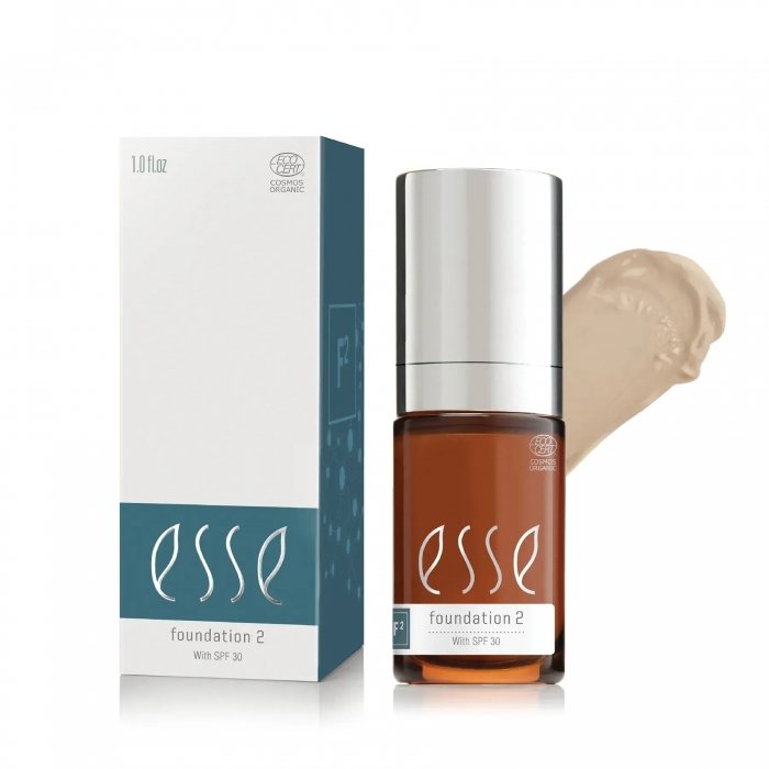 Тональна основа для всіх типів шкіри Esse Foundation SPF30 F2, 30 мл