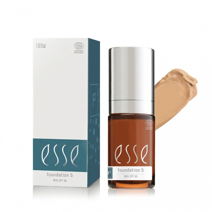 Тональна основа для всіх типів шкіри Esse Foundation SPF30 F5, 30 мл