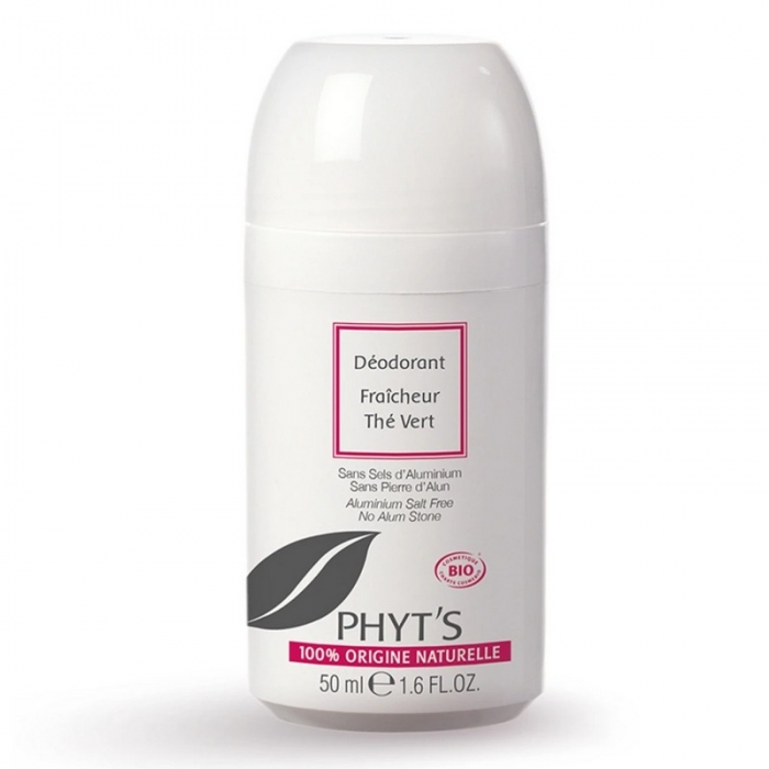 Освежающий роликовый дезодорант PHYT'S Deodorant Fraicheur The Vert, 50 мл