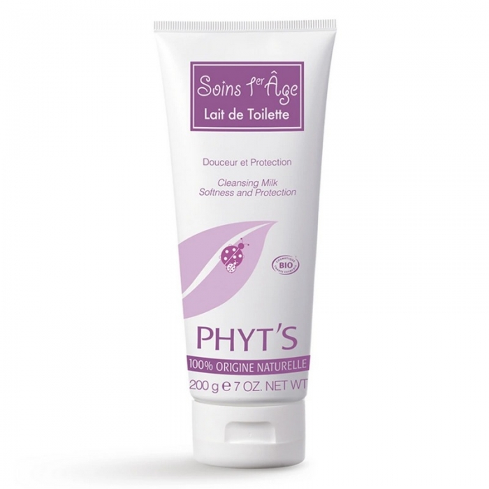 Молочко для очищення та захисту шкіри малюка PHYT'S Lait de Toilette Bébé, 200 мл