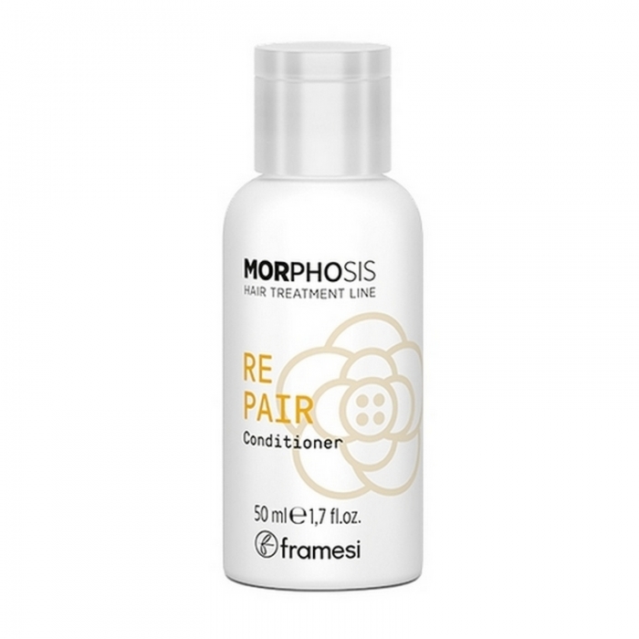 Восстановительный кондиционер для тусклых волос с маслом камелии Framesi Morphosis Repair Conditioner, 250 мл - Фото 2