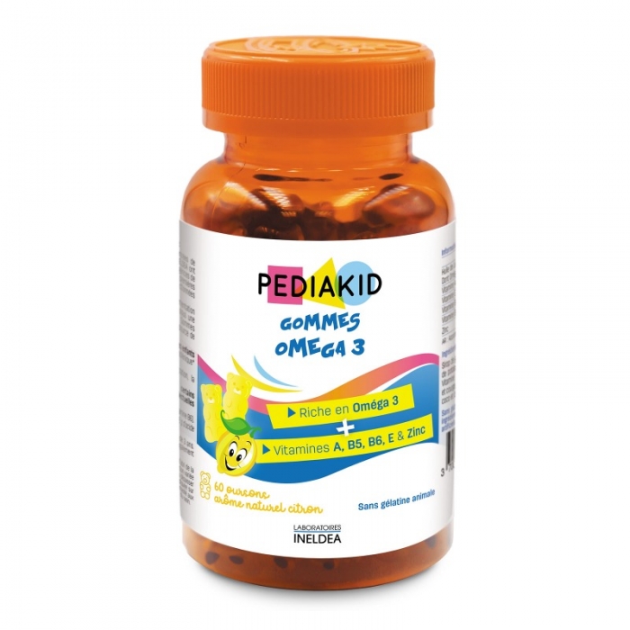 Ведмежуйки Омега 3 Pediakid GOMMES OMEGA 3, 60 шт