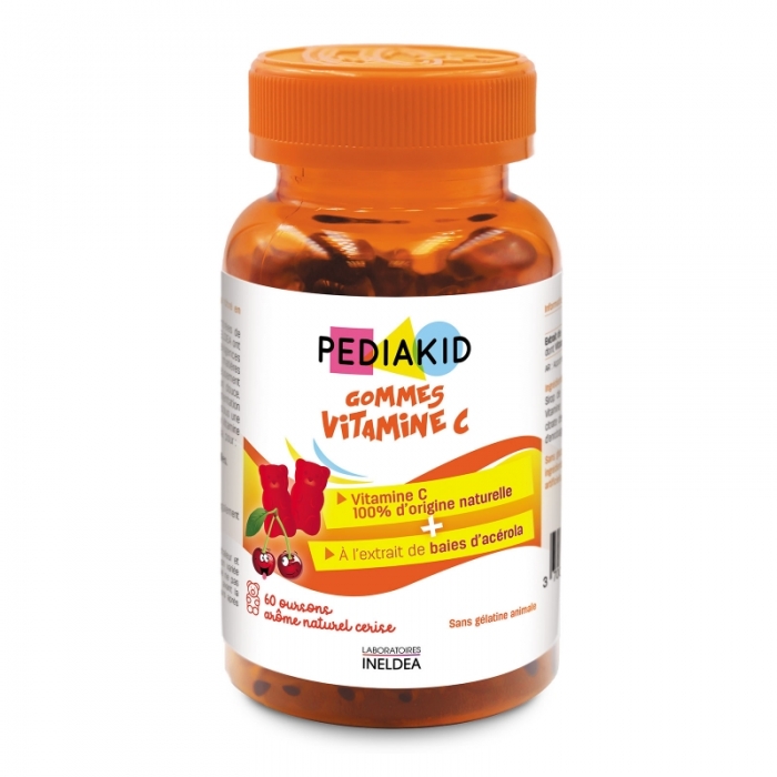 Медвежуйки Витамин С Pediakid GOMMES VITAMINE C, 60 шт