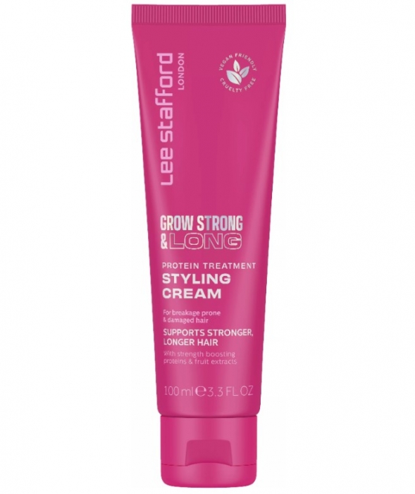 Протеиновый крем для стайлинга Lee Stafford Grow Strong Long Protein Treatment Styling Cream, 100 ml - Фото 1