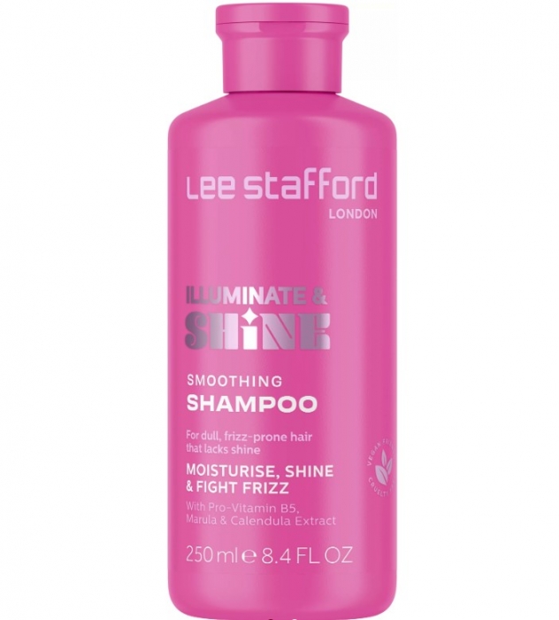 Разглаживающий шампунь Сияние и Блеск Lee Stafford Illuminate and Shine Smoothing Shampoo, 250 ml