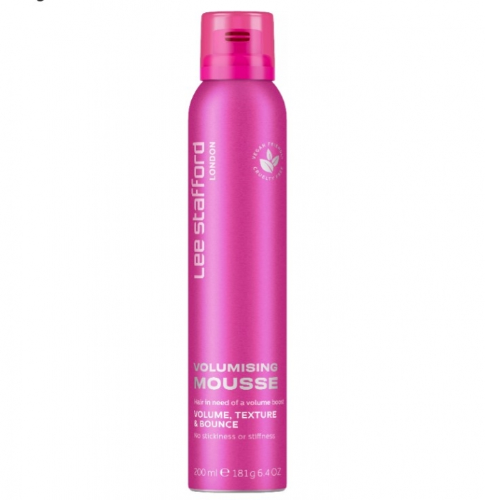 Мус для об'єму волосся Lee Stafford Volumising Mousse, 200 ml - Фото 1
