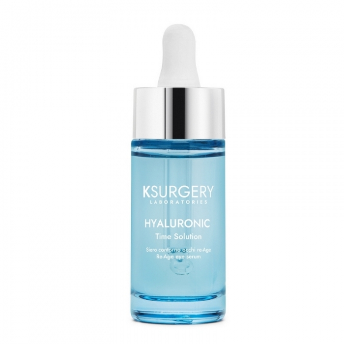 Сироватка для запобігання старінню навколо очей Ksurgery HYALURONIC TIME SOLUTION RE-AGE EYE SERUM, 15 мл