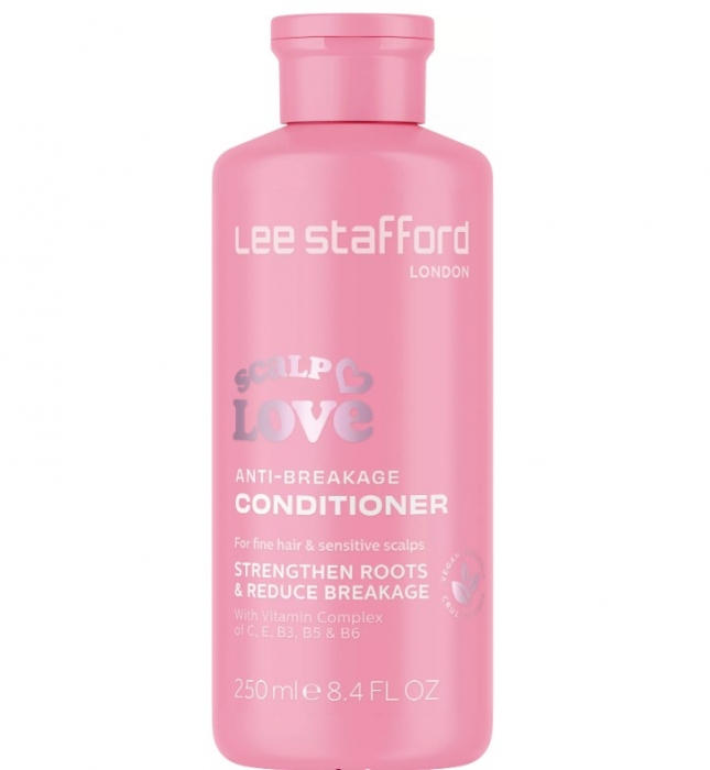 Кондиціонер для чутливої шкіри голови та ослабленого волосся Lee Stafford Scalp Love Anti-Breakage Conditioner, 250 ml - Фото 1