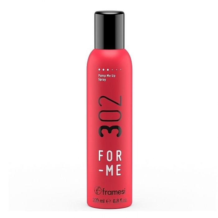 Ущільнювальний спрей для об’єму та сили тонкого волосся Framesi FOR-ME 302 Pump Me Up Spray, 200 мл